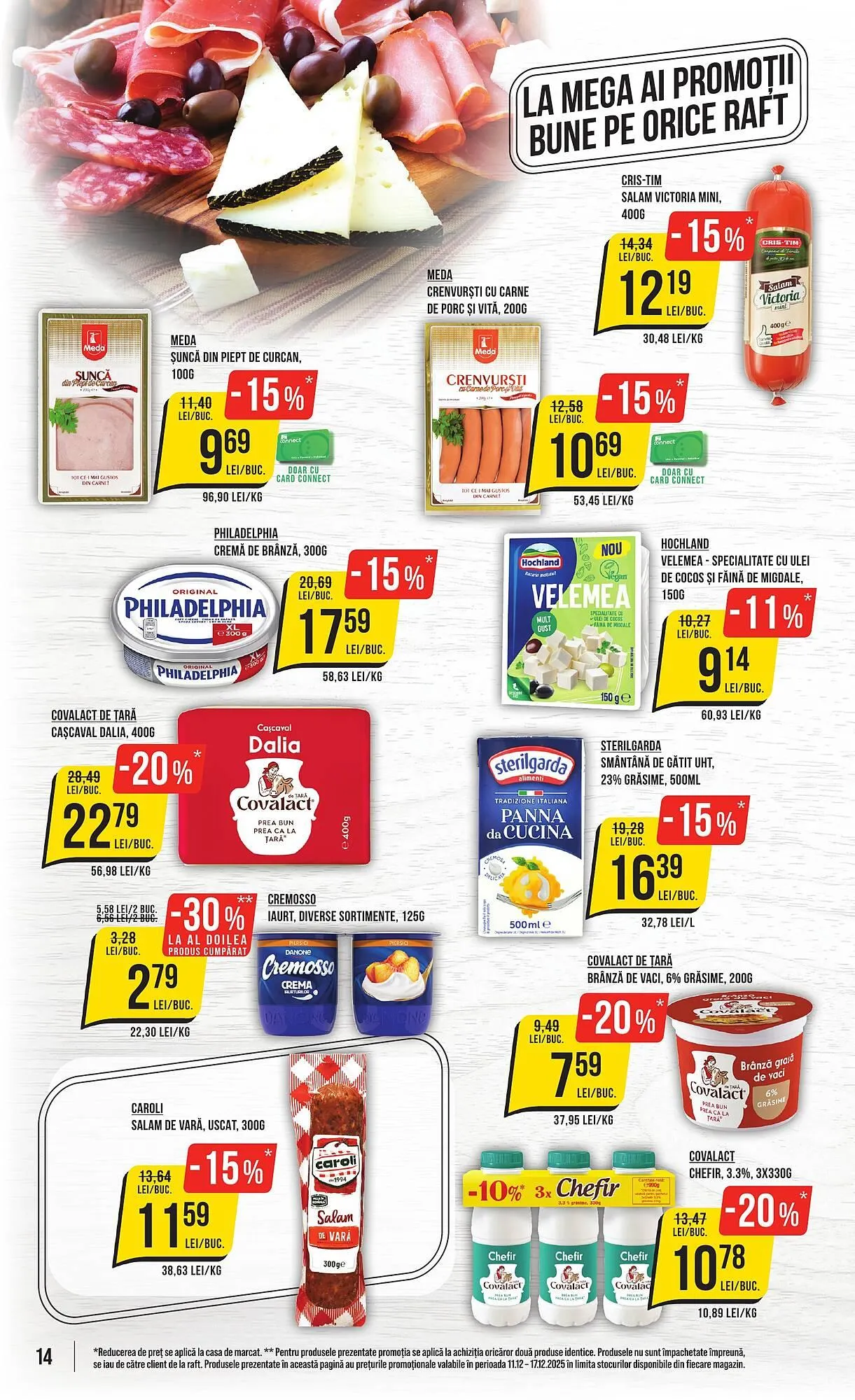 Catalog Catalog Mega Image de la 11 decembrie până la 17 decembrie 2025 - Revista Pagina 14