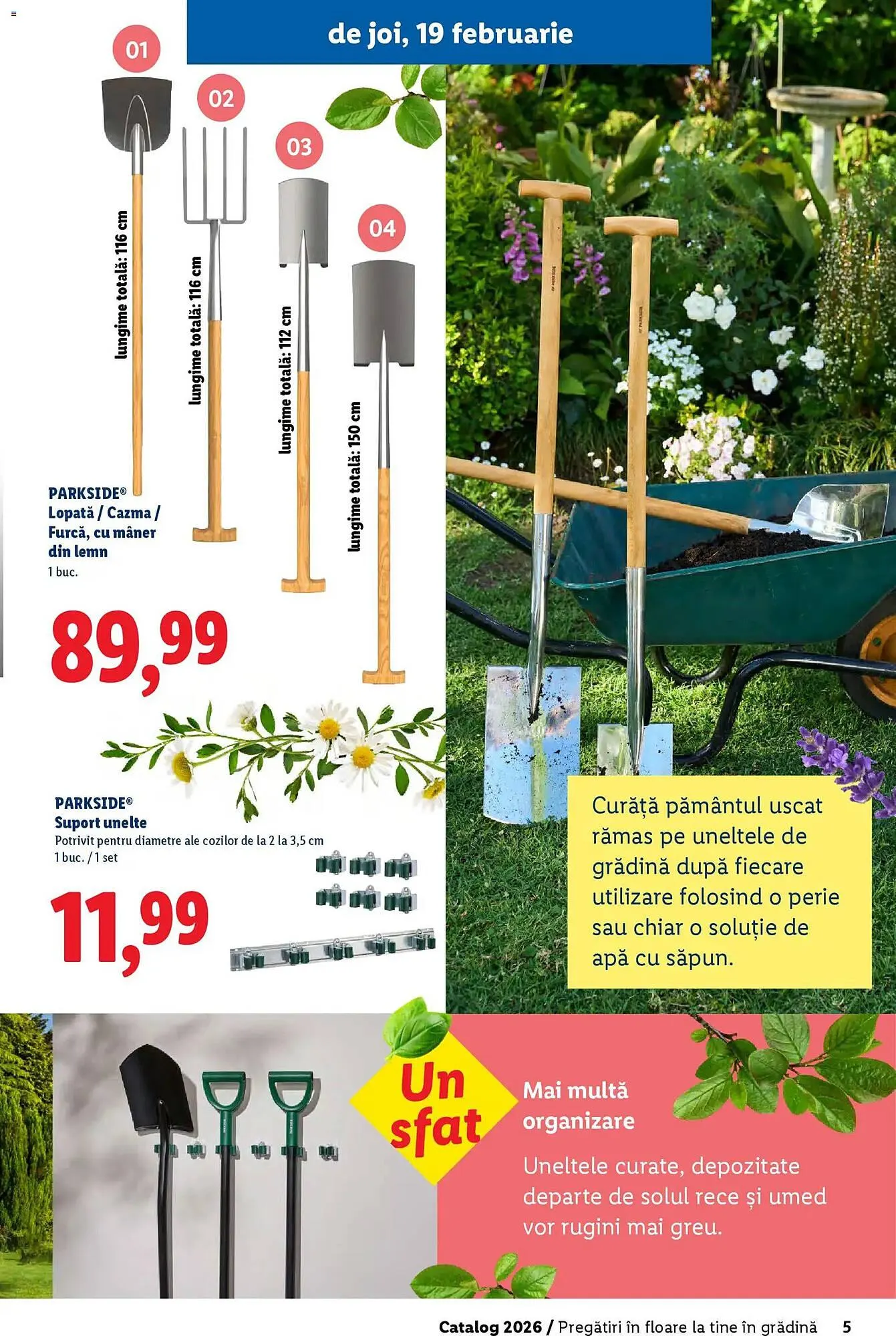 Catalog Catalog Lidl de la 18 februarie până la 5 aprilie 2026 - Revista Pagina 5