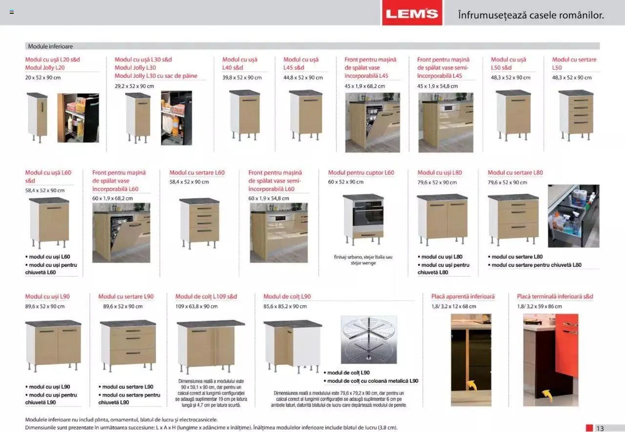 Catalog Lem’s - Bucătăria Gazelle de la 1 septembrie până la 31 decembrie 2023 - Revista Pagina 13