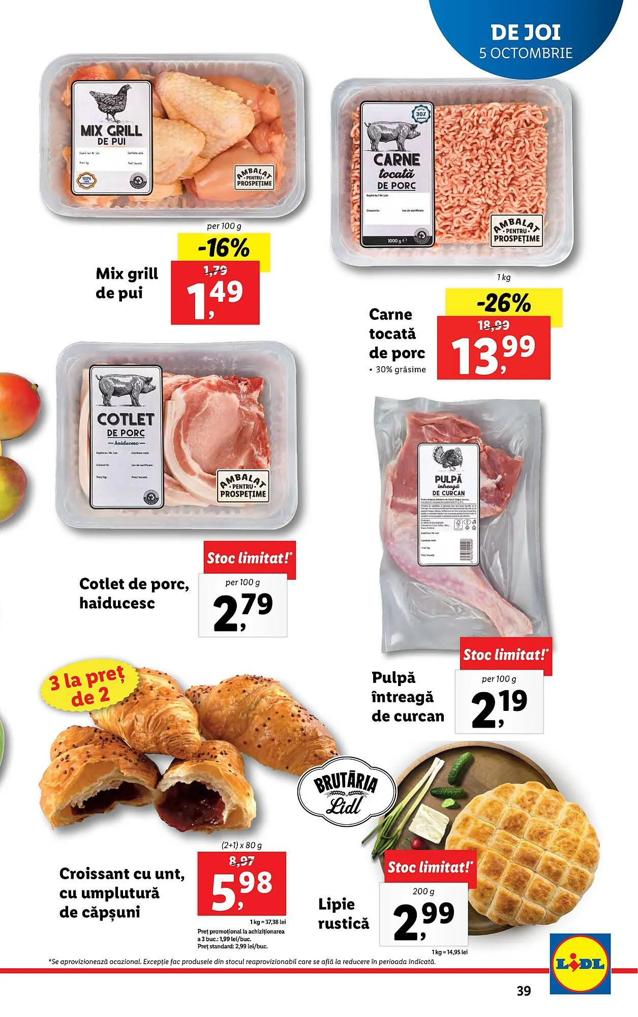Catalog Lidl catalog de la 2 octombrie până la 8 octombrie 2023 - Revista Pagina 39