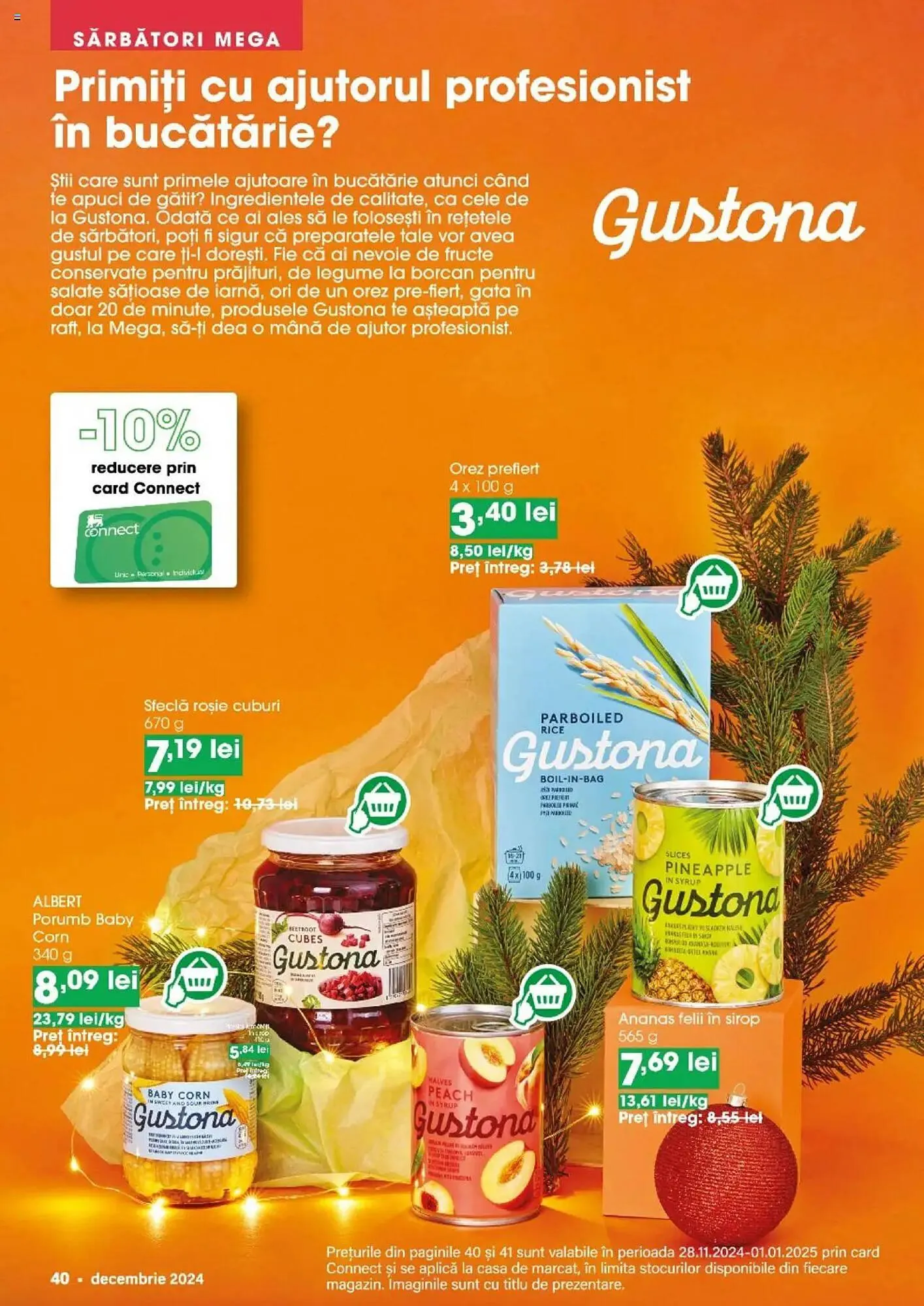 Catalog Catalog Mega Image de la 28 noiembrie până la 31 decembrie 2024 - Revista Pagina 40