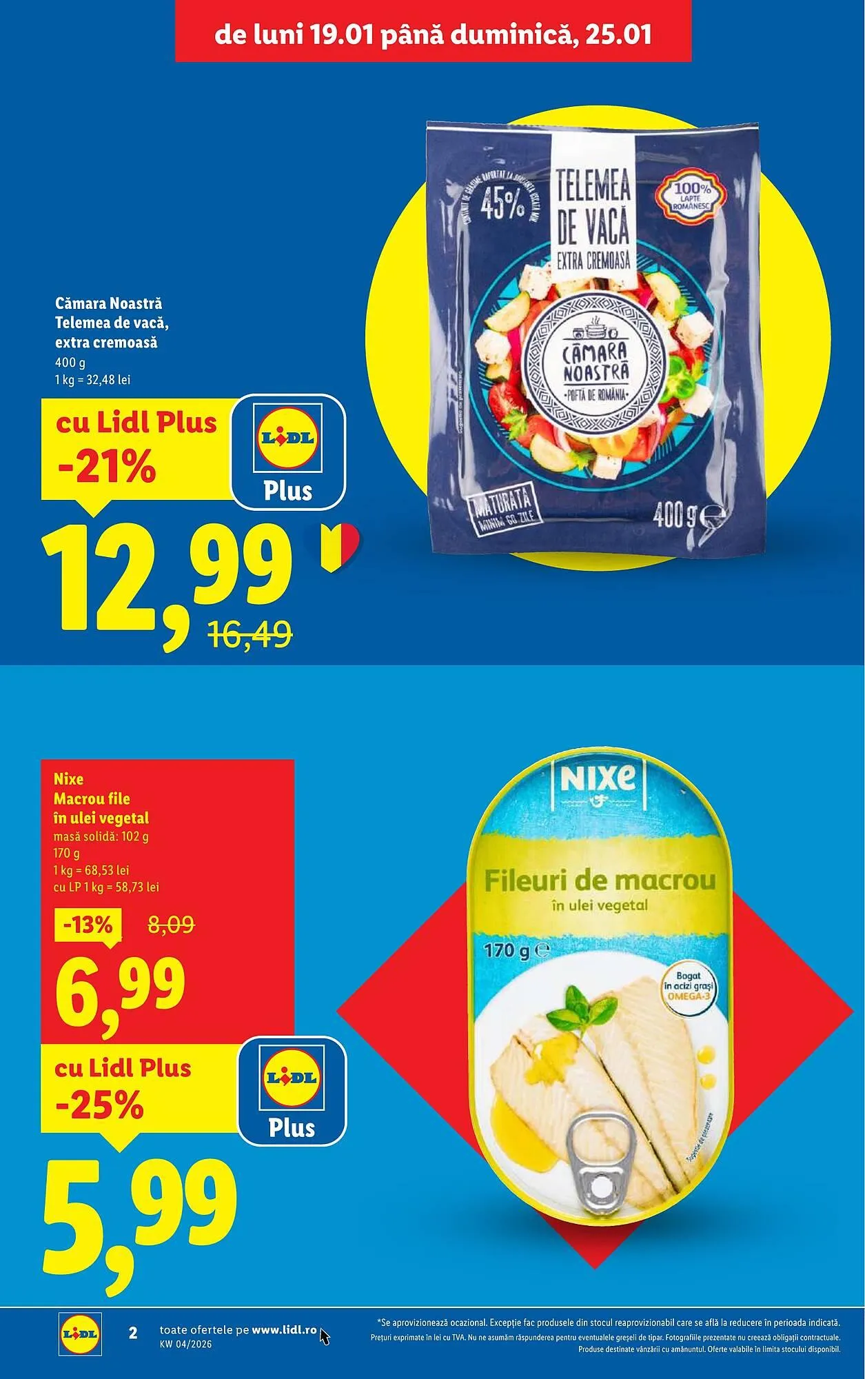 Catalog Catalog Lidl de la 19 ianuarie până la 25 ianuarie 2026 - Revista Pagina 2