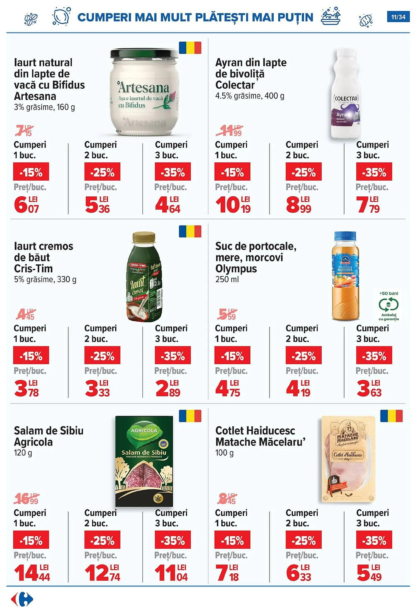 Catalog Catalog Carrefour de la 5 noiembrie până la 11 noiembrie 2025 - Revista Pagina 11