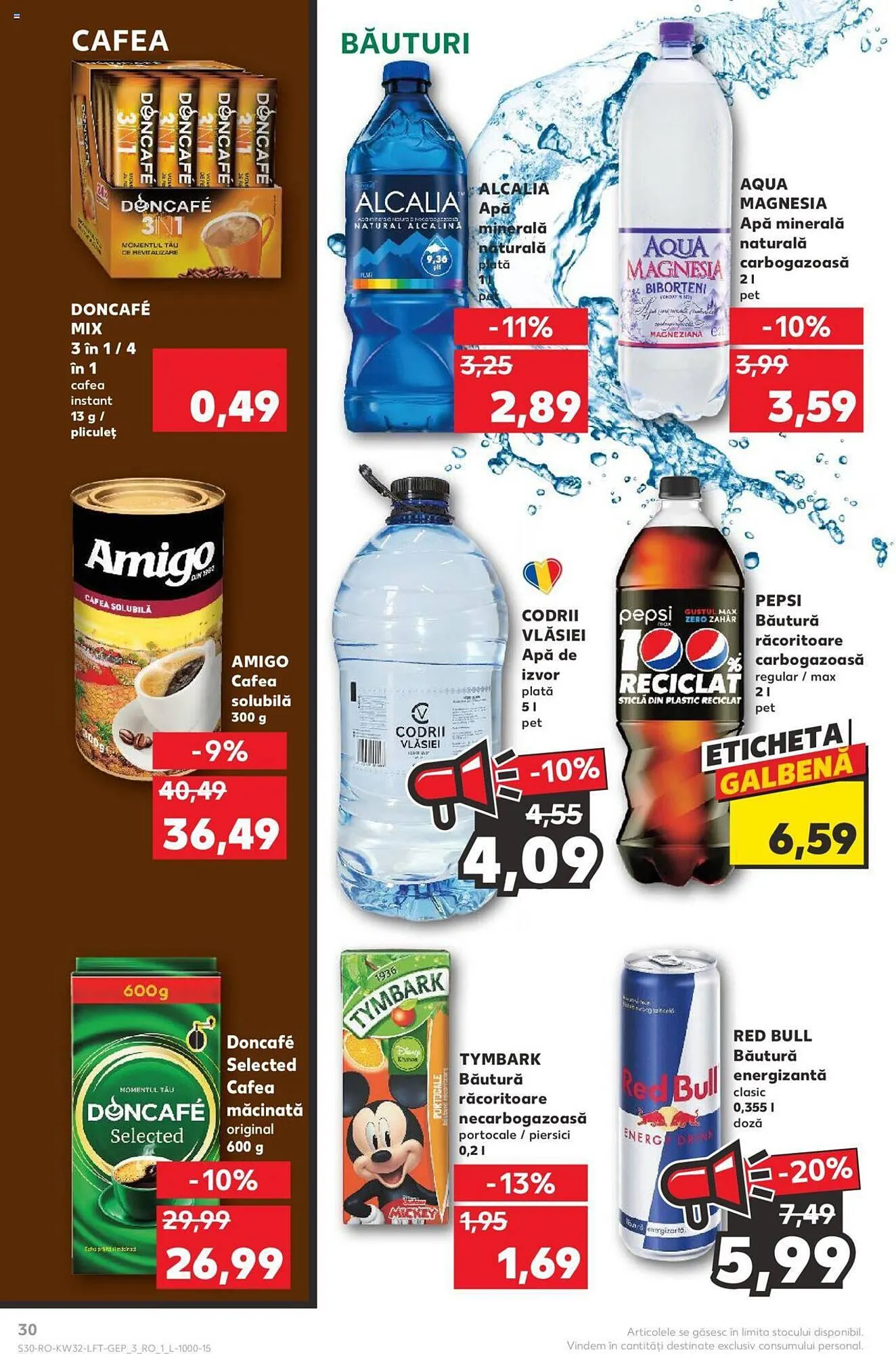 Catalog Kaufland catalog de la 9 august până la 15 august 2023 - Revista Pagina 30
