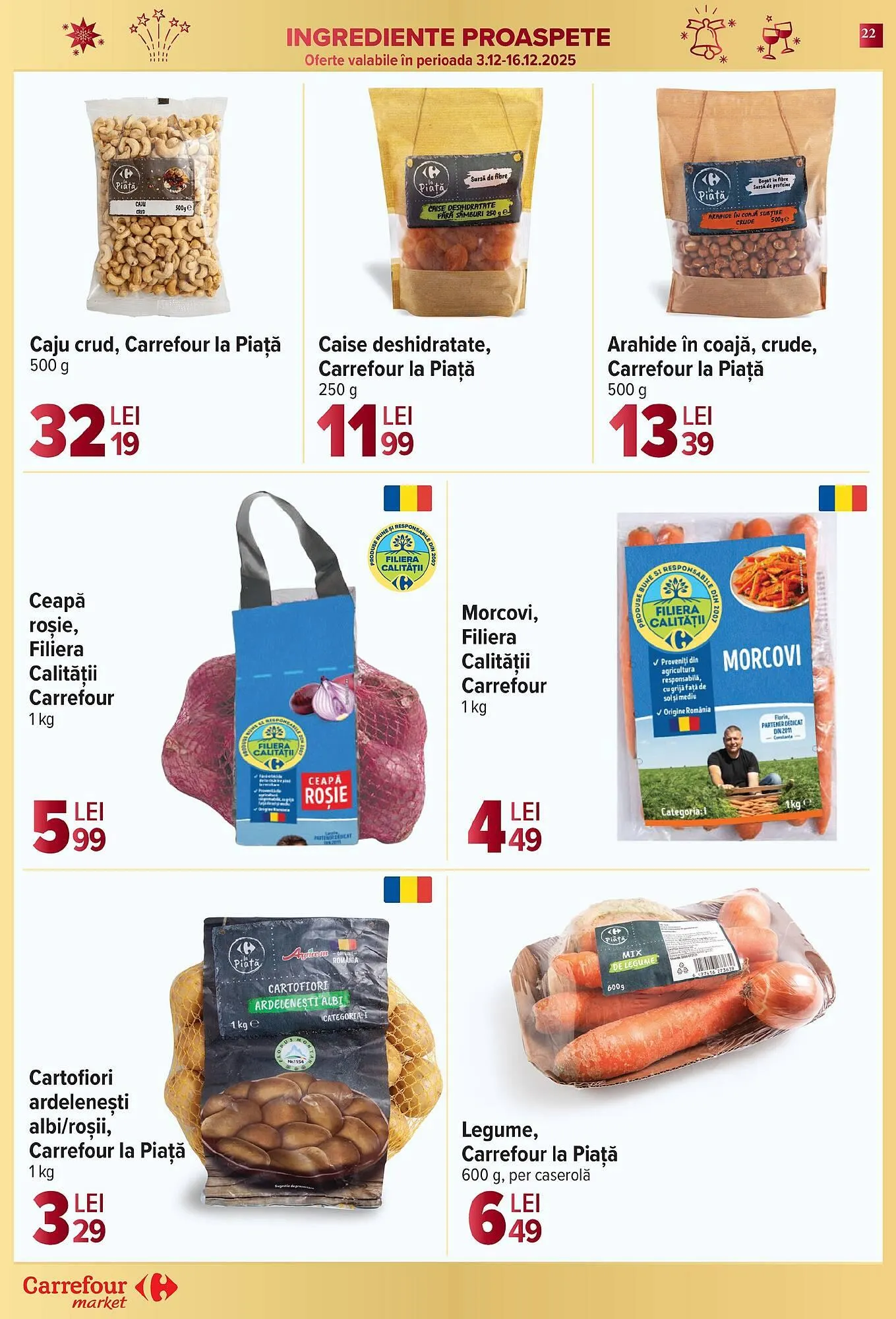 Catalog Catalog Carrefour Market de la 10 decembrie până la 16 decembrie 2025 - Revista Pagina 22