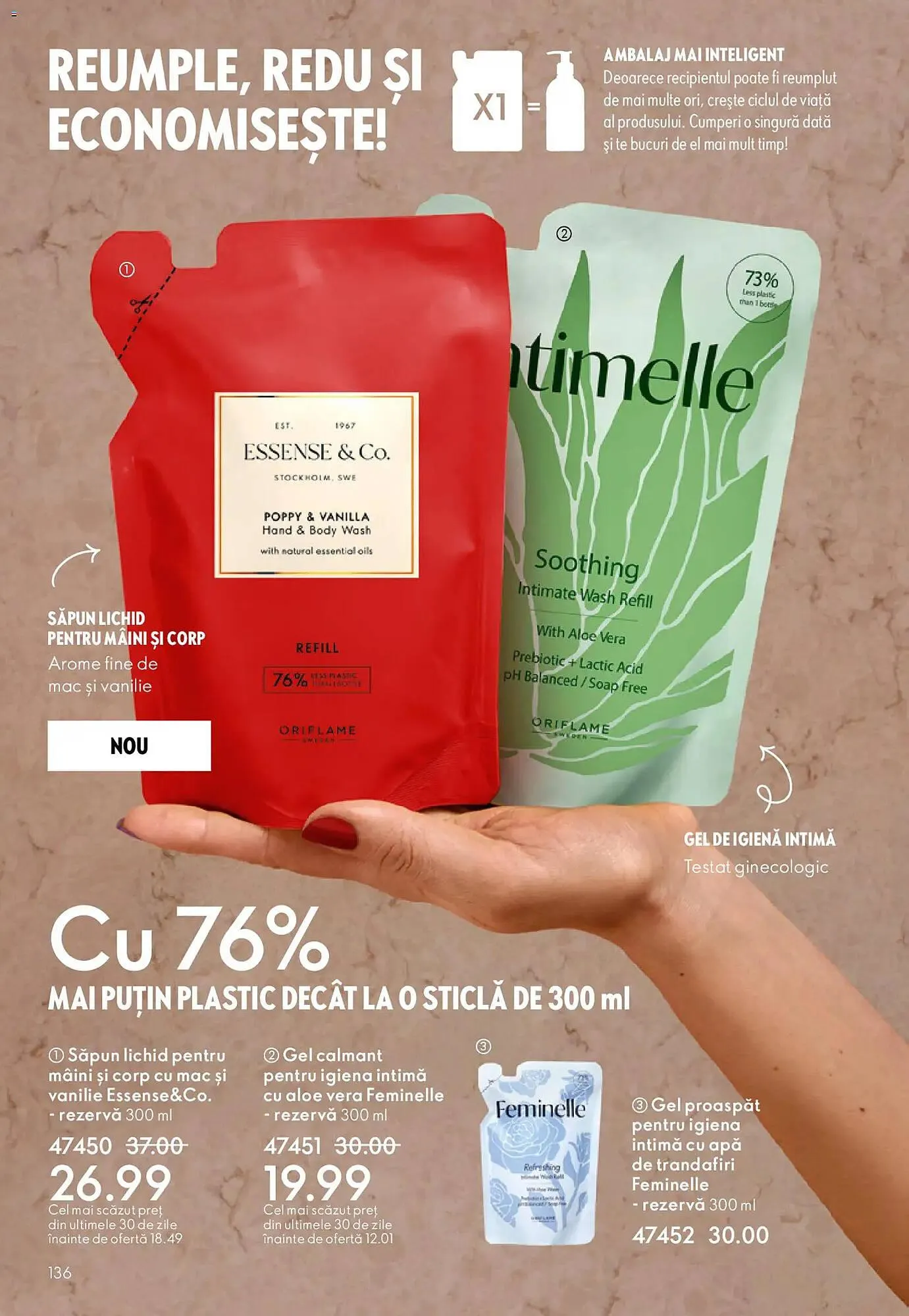 Catalog Catalog Oriflame de la 2 decembrie până la 23 decembrie 2025 - Revista Pagina 136