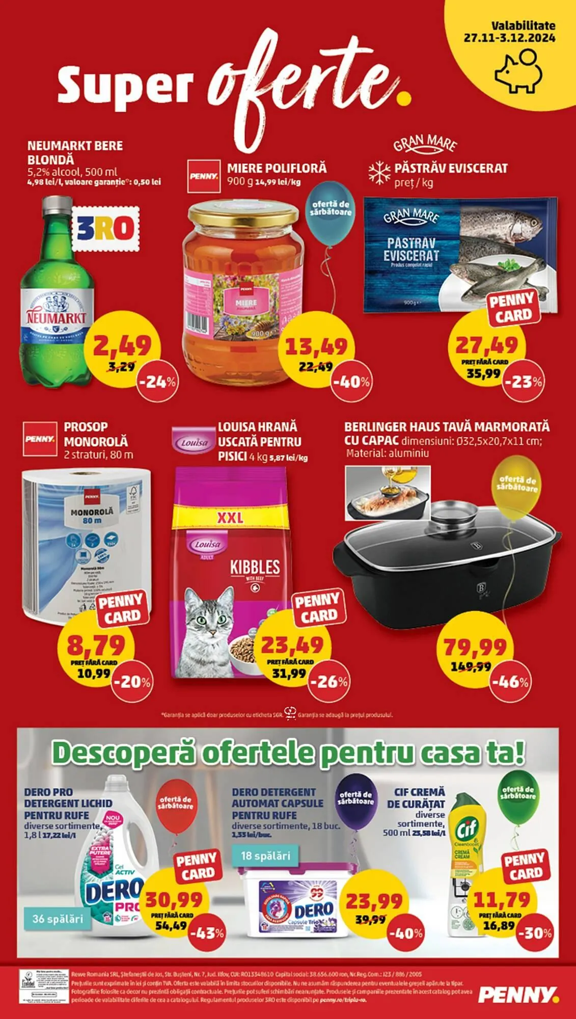 Catalog Catalog Penny de la 27 noiembrie până la 3 decembrie 2024 - Revista Pagina 28