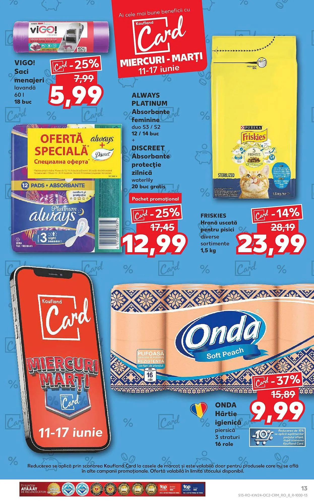 Catalog Catalog Kaufland de la 11 iunie până la 17 iunie 2025 - Revista Pagina 13
