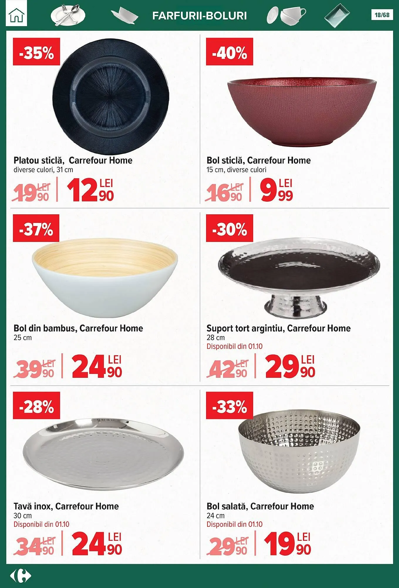 Catalog Catalog Carrefour de la 24 septembrie până la 28 octombrie 2025 - Revista Pagina 18
