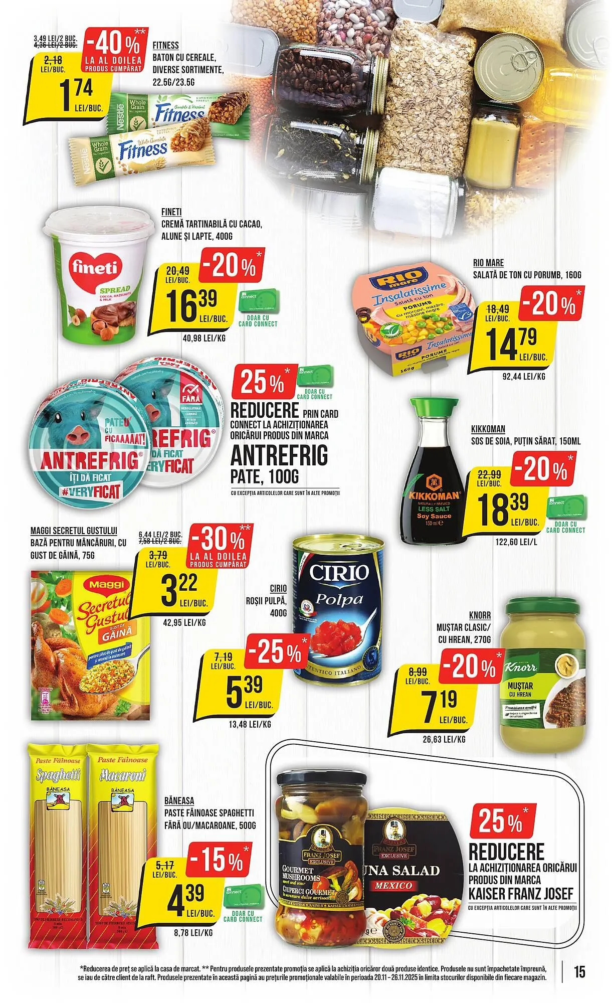 Catalog Catalog Mega Image de la 20 noiembrie până la 26 noiembrie 2025 - Revista Pagina 15