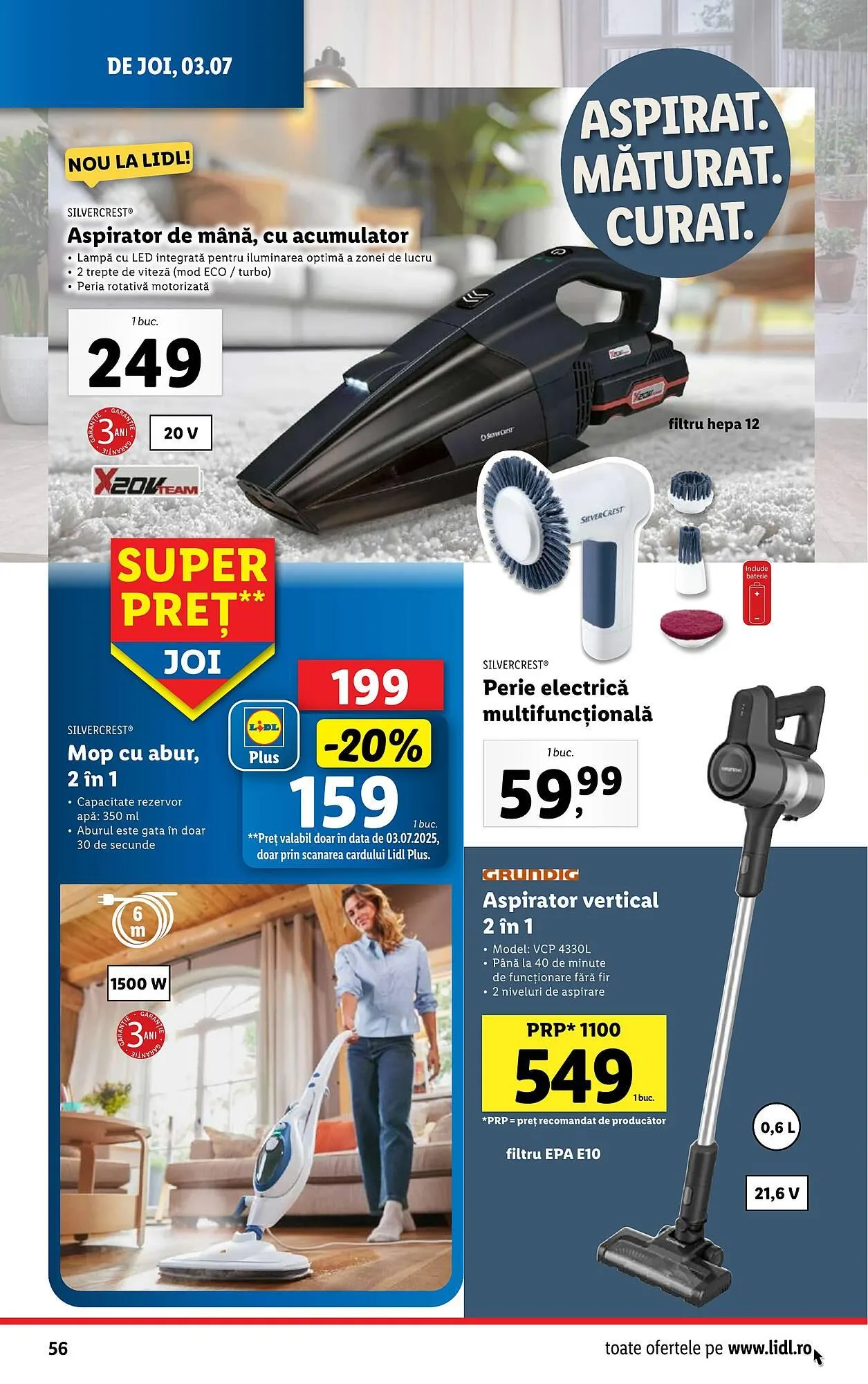 Catalog Catalog Lidl de la 30 iunie până la 6 iulie 2025 - Revista Pagina 56