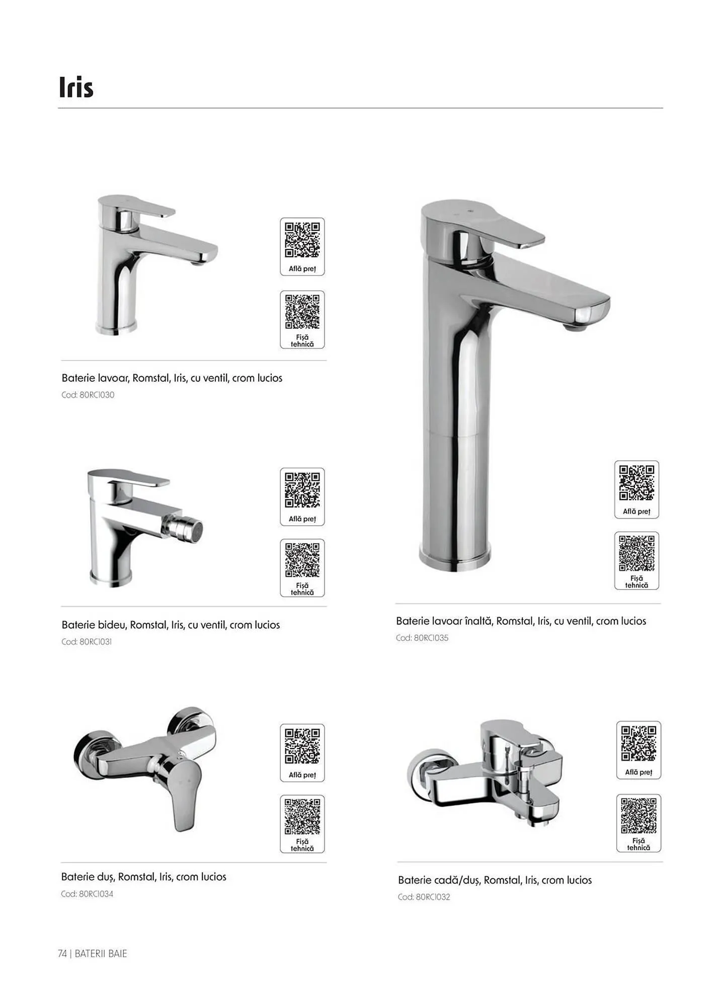 Catalog Catalog Romstal de la 1 aprilie până la 31 decembrie 2026 - Revista Pagina 74