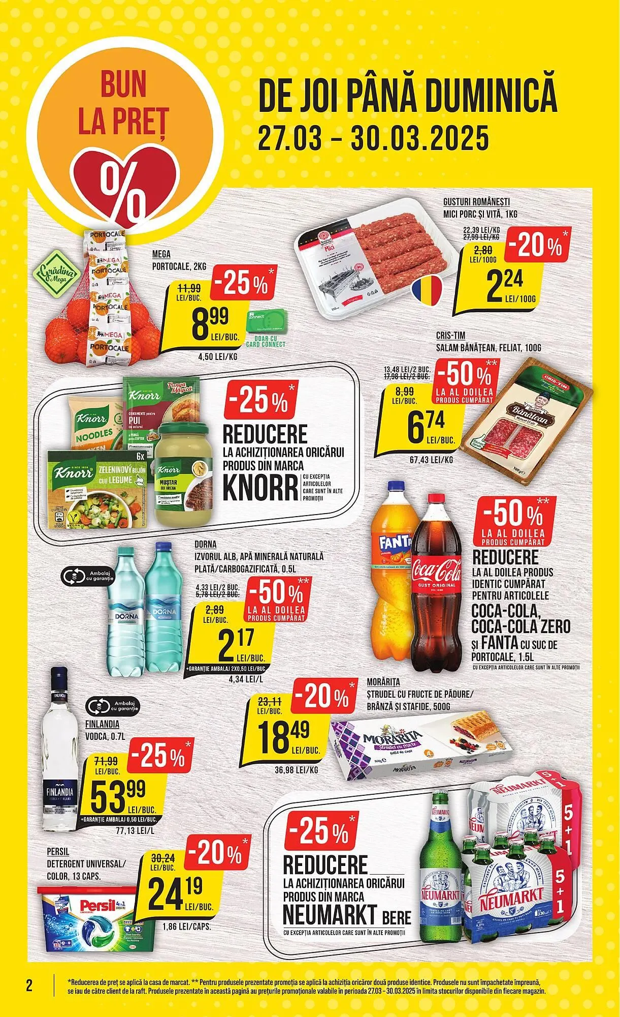 Catalog Catalog Mega Image de la 27 martie până la 2 aprilie 2025 - Revista Pagina 2