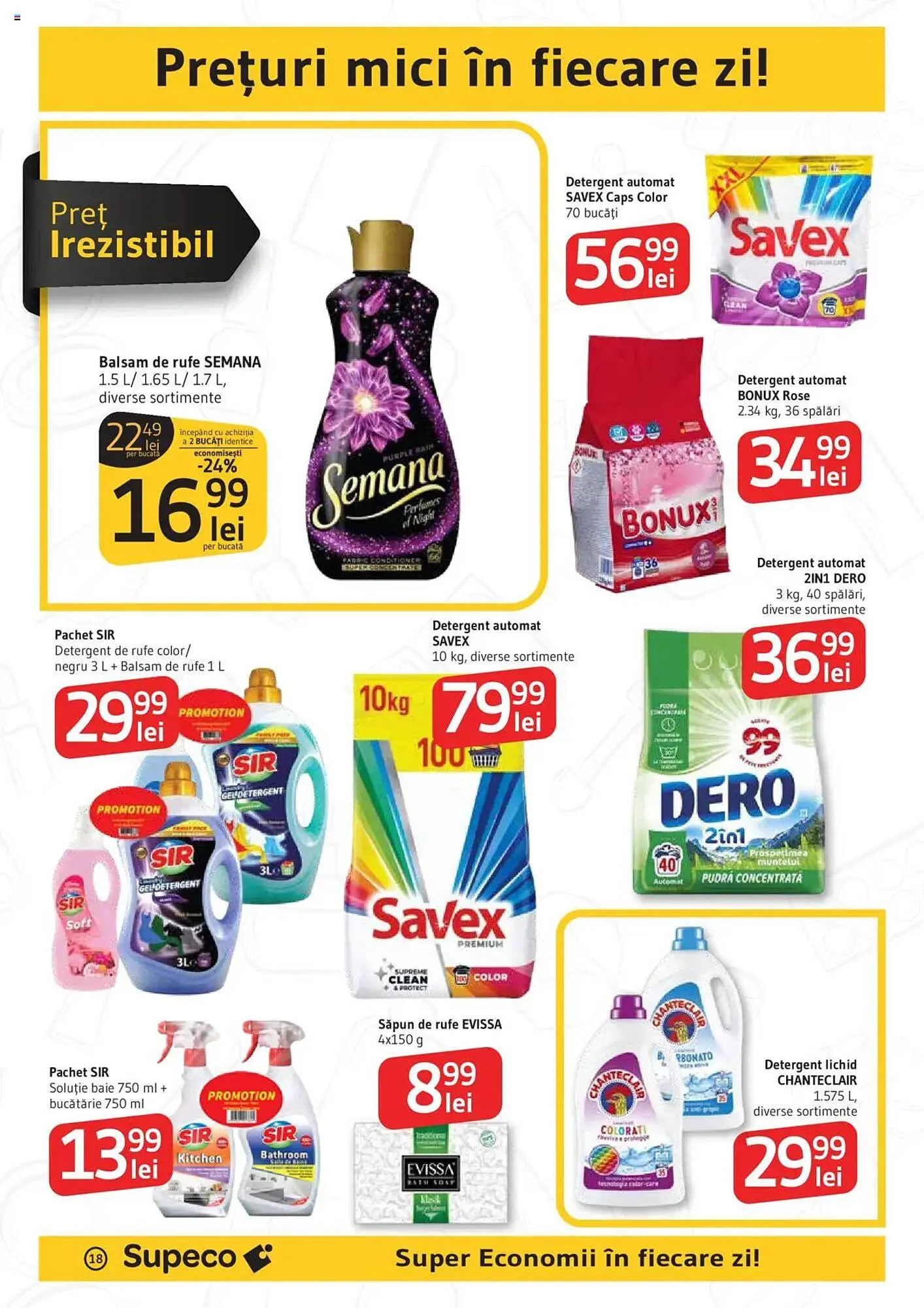 Catalog Catalog Supeco de la 15 octombrie până la 29 octombrie 2025 - Revista Pagina 18