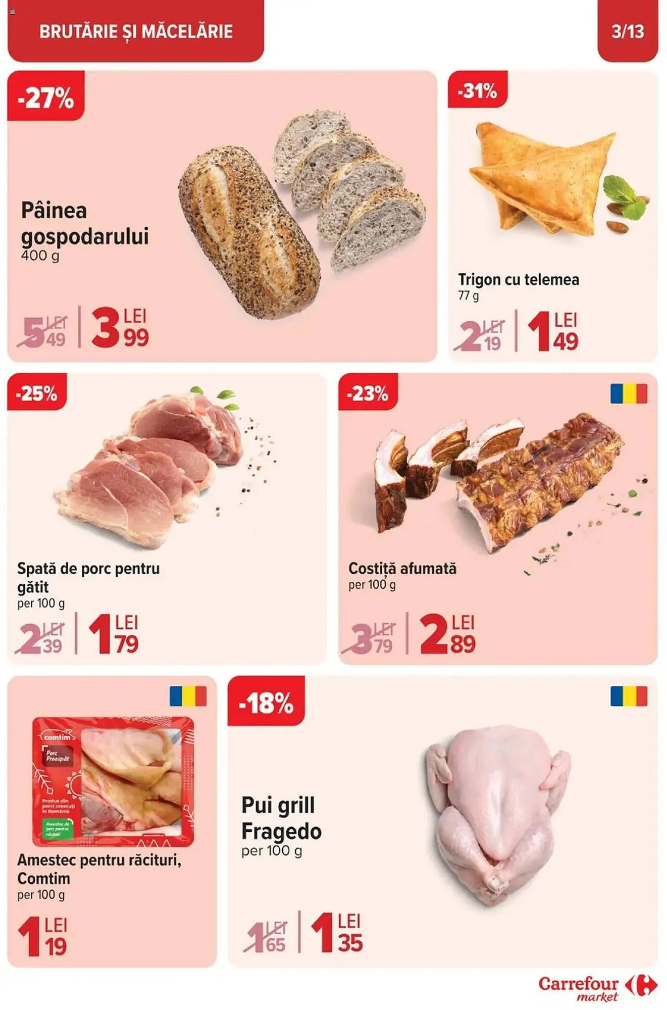 Catalog Catalog Carrefour Market de la 29 ianuarie până la 4 februarie 2025 - Revista Pagina 3