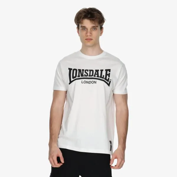 Lonsdale Tricou Black Col T-Shirt