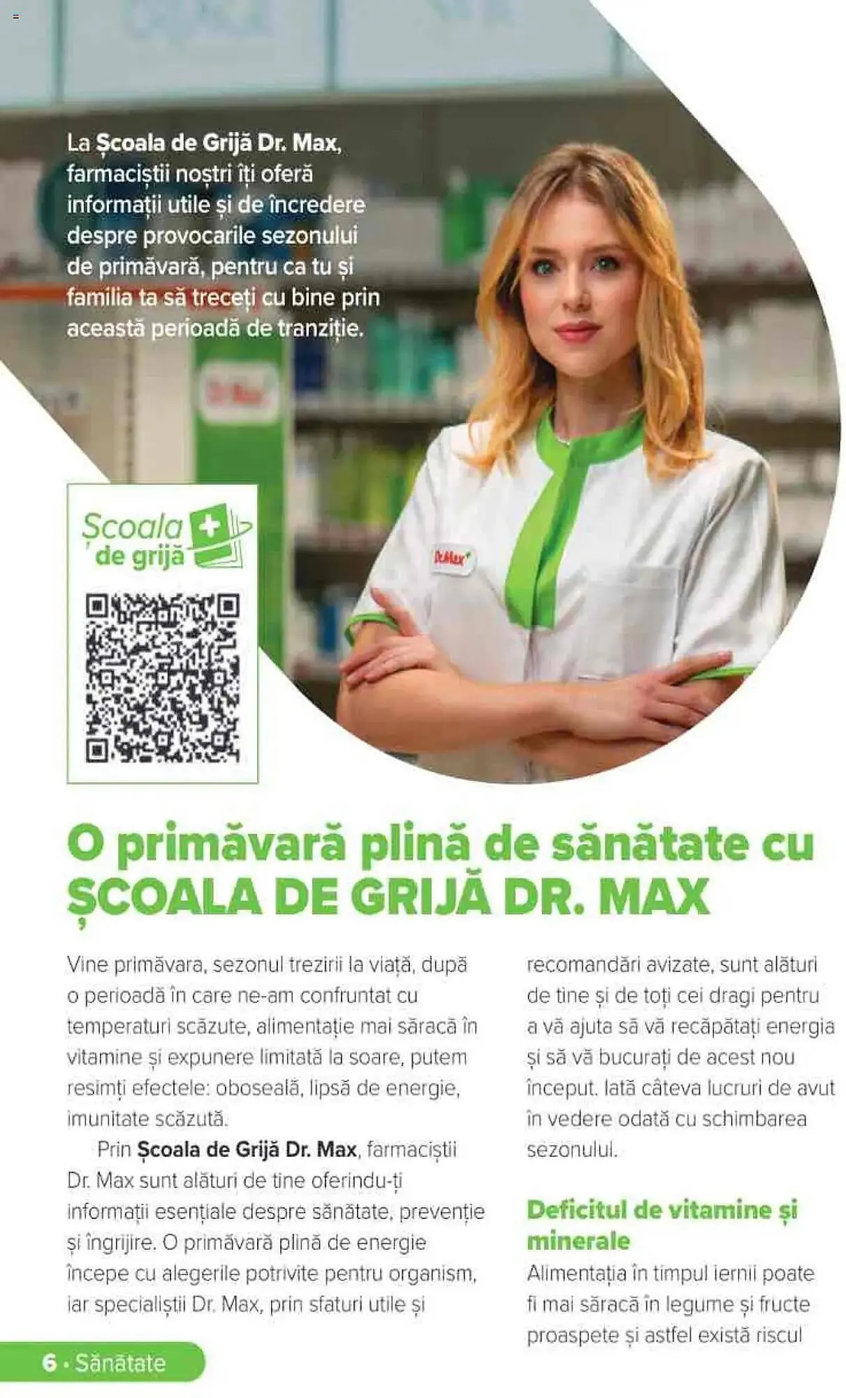 Catalog Catalog Dr.Max de la 1 martie până la 31 mai 2025 - Revista Pagina 6
