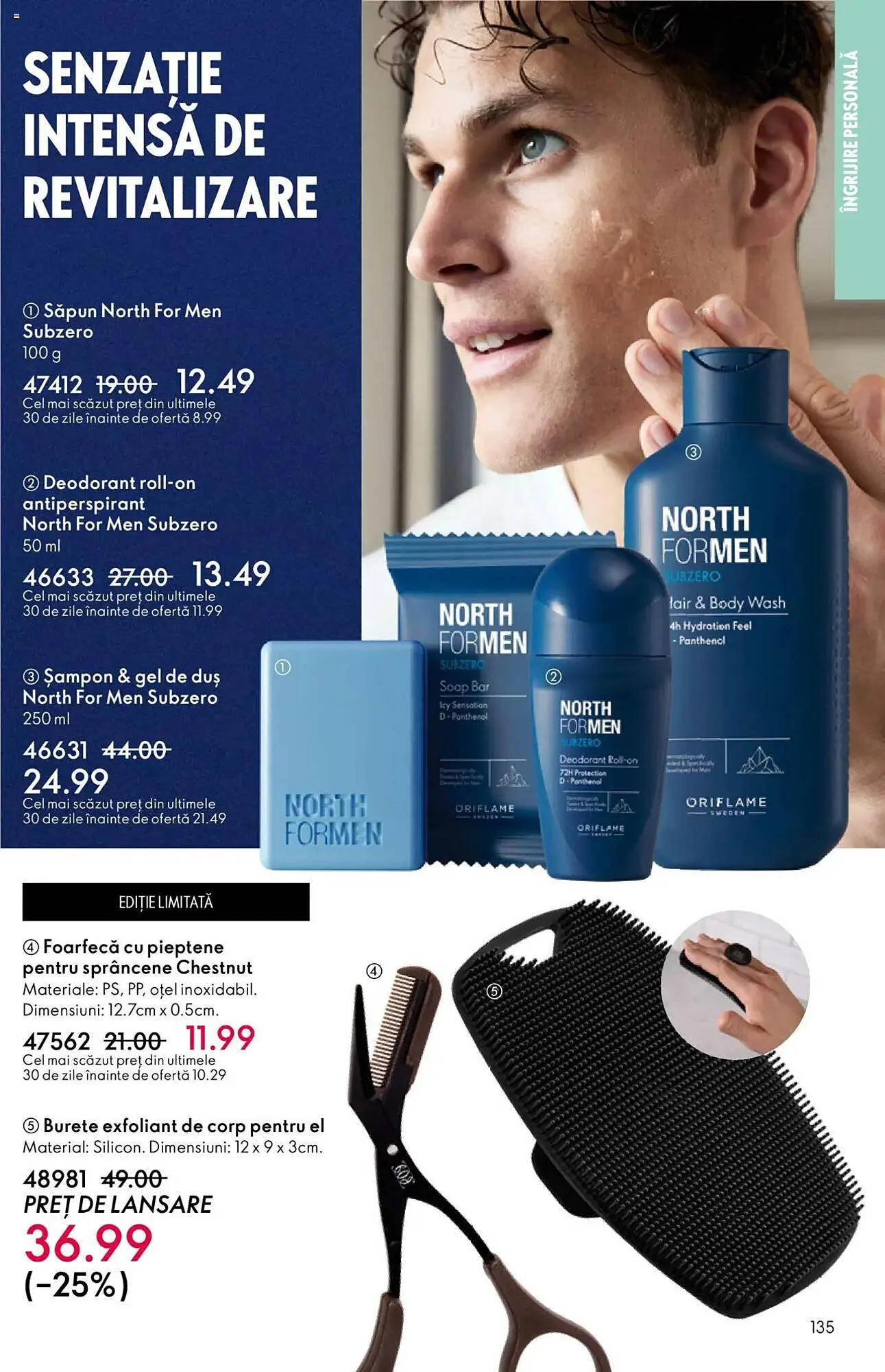 Catalog Catalog Oriflame de la 30 septembrie până la 21 octombrie 2025 - Revista Pagina 135