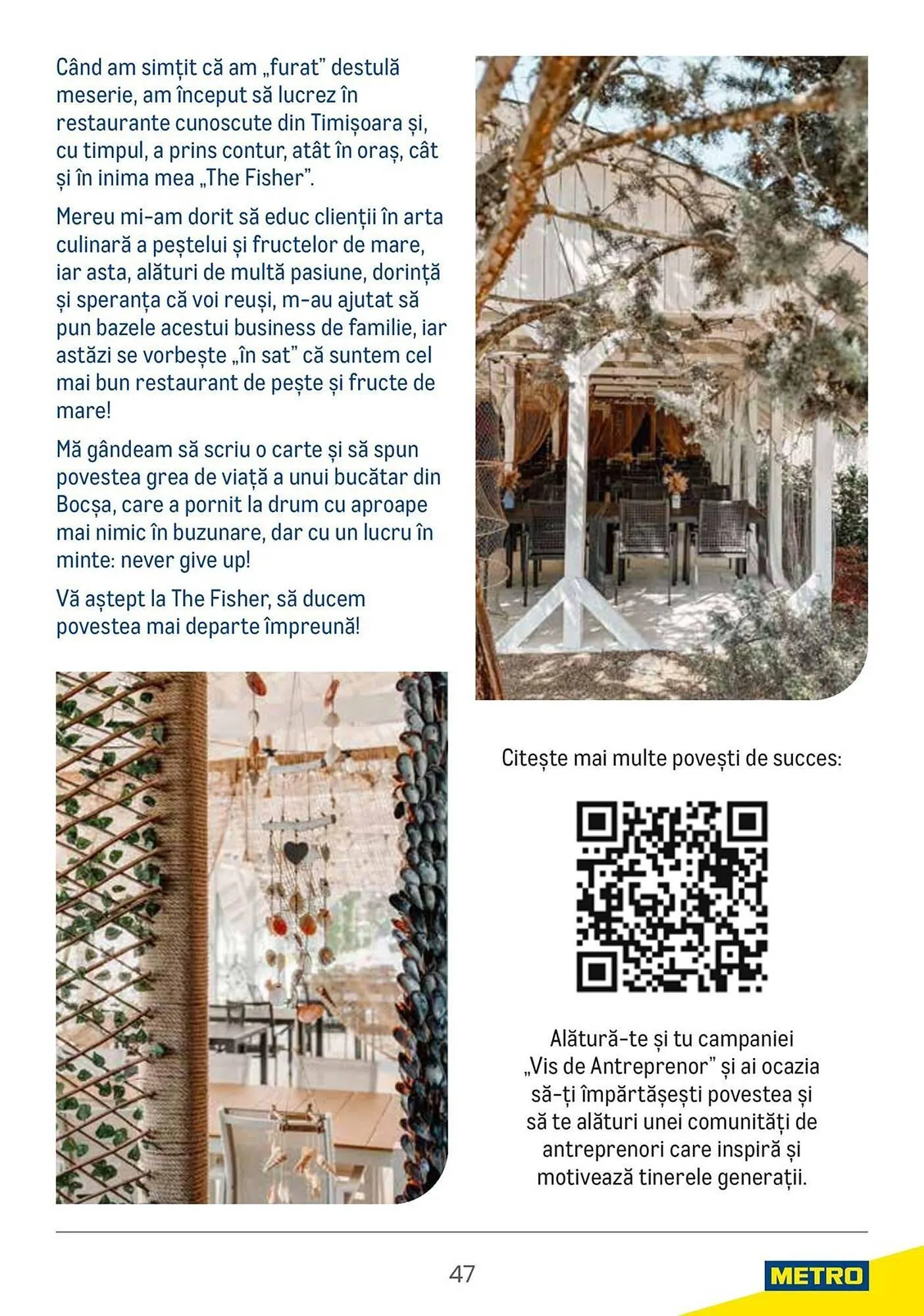 Catalog Catalog Metro de la 9 aprilie până la 31 decembrie 2025 - Revista Pagina 47