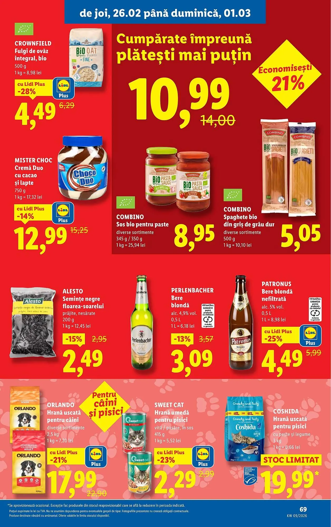 Catalog Catalog Lidl de la 23 februarie până la 1 martie 2026 - Revista Pagina 69