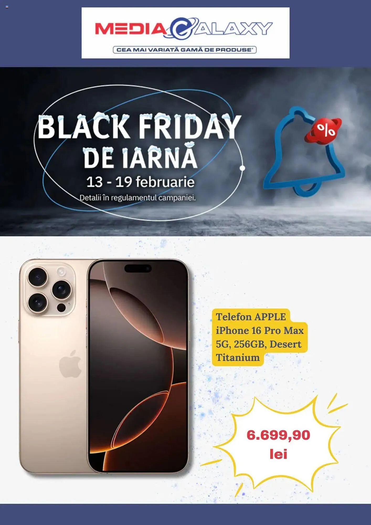 Catalog Catalog Media Galaxy de la 13 februarie până la 19 februarie 2025 - Revista Pagina 1