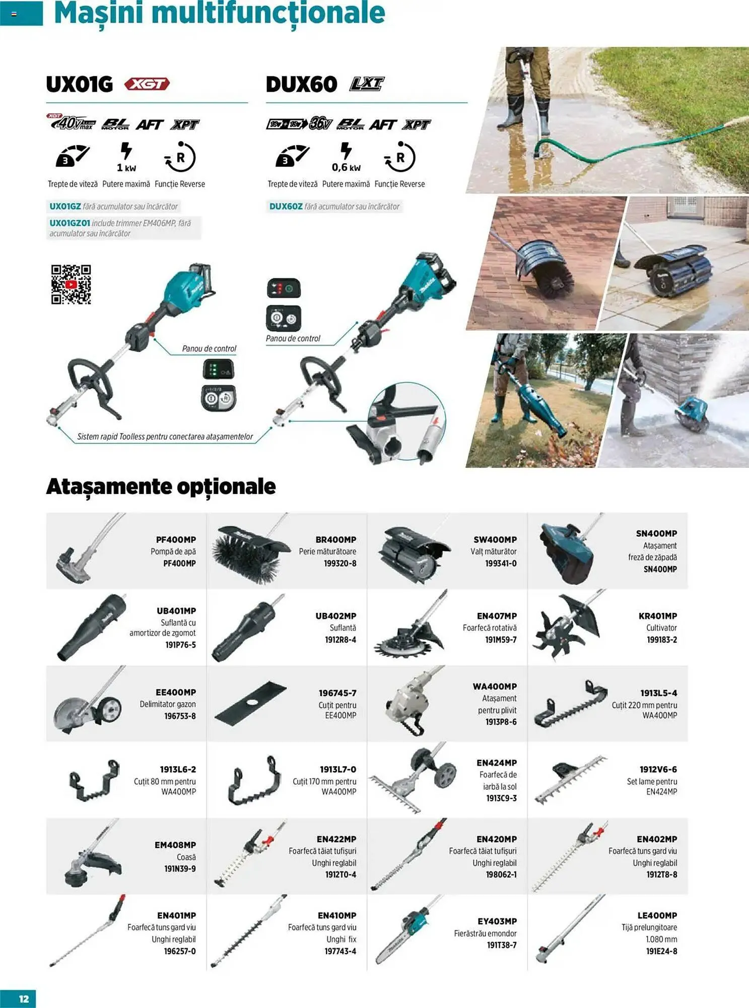 Catalog Catalog Makita de la 22 septembrie până la 30 septembrie 2026 - Revista Pagina 12