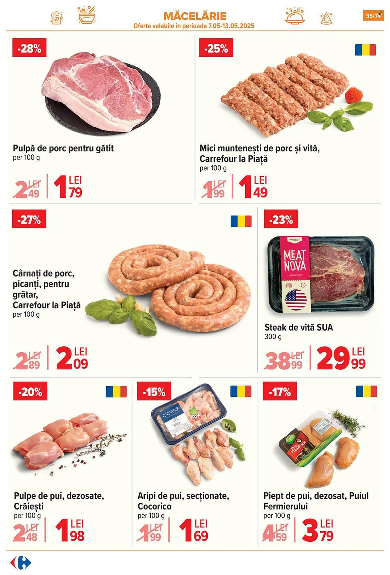 Catalog Catalog Carrefour de la 7 mai până la 20 mai 2025 - Revista Pagina 35