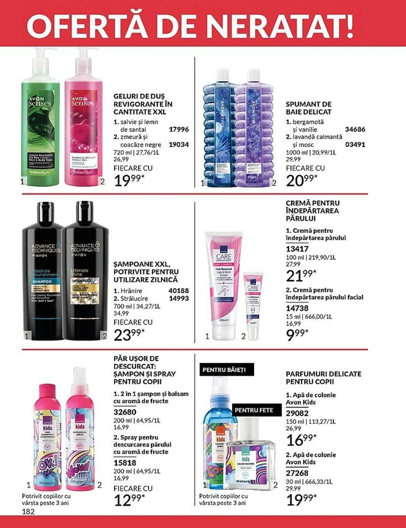 Catalog Catalog Avon de la 1 iulie până la 31 iulie 2025 - Revista Pagina 178
