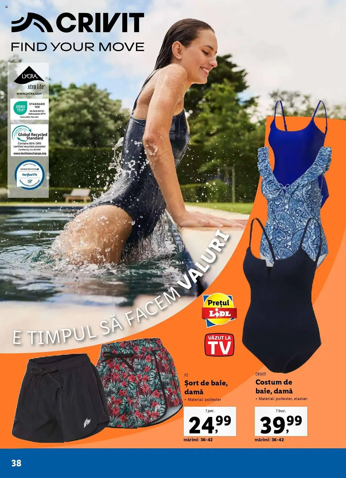 Catalog Catalog Lidl de la 18 mai până la 6 iulie 2025 - Revista Pagina 38