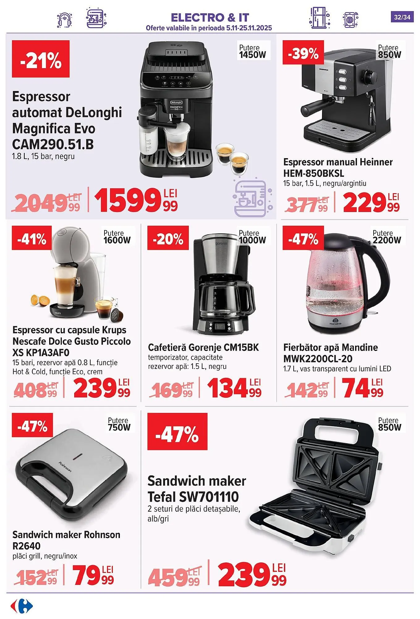 Catalog Catalog Carrefour de la 12 noiembrie până la 18 noiembrie 2025 - Revista Pagina 32