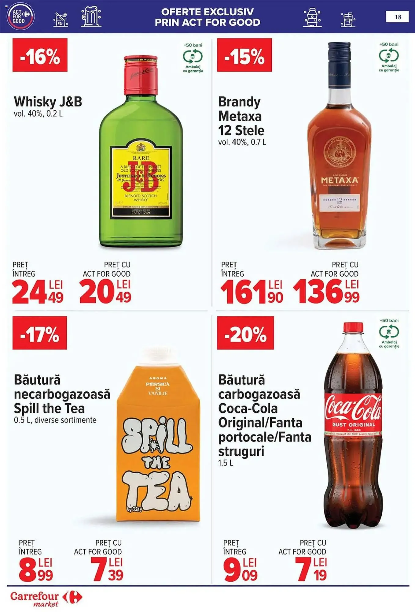 Catalog Catalog Carrefour Market de la 9 martie până la 17 martie 2026 - Revista Pagina 21