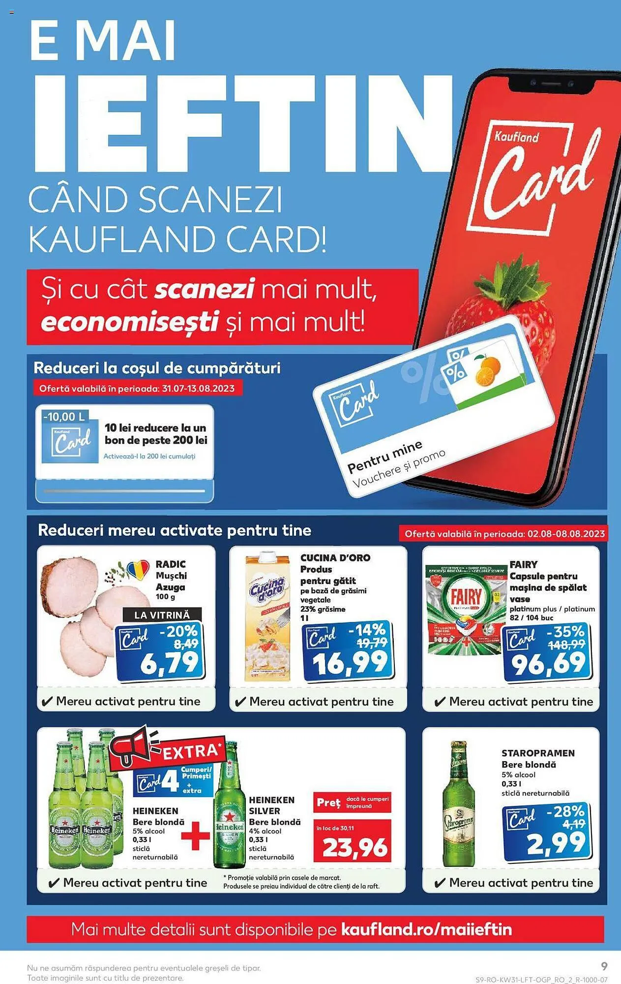 Catalog Kaufland catalog de la 2 august până la 8 august 2023 - Revista Pagina 9