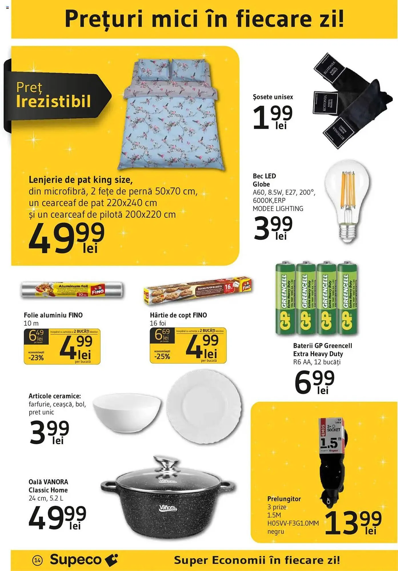 Catalog Catalog Supeco de la 20 martie până la 9 aprilie 2025 - Revista Pagina 14