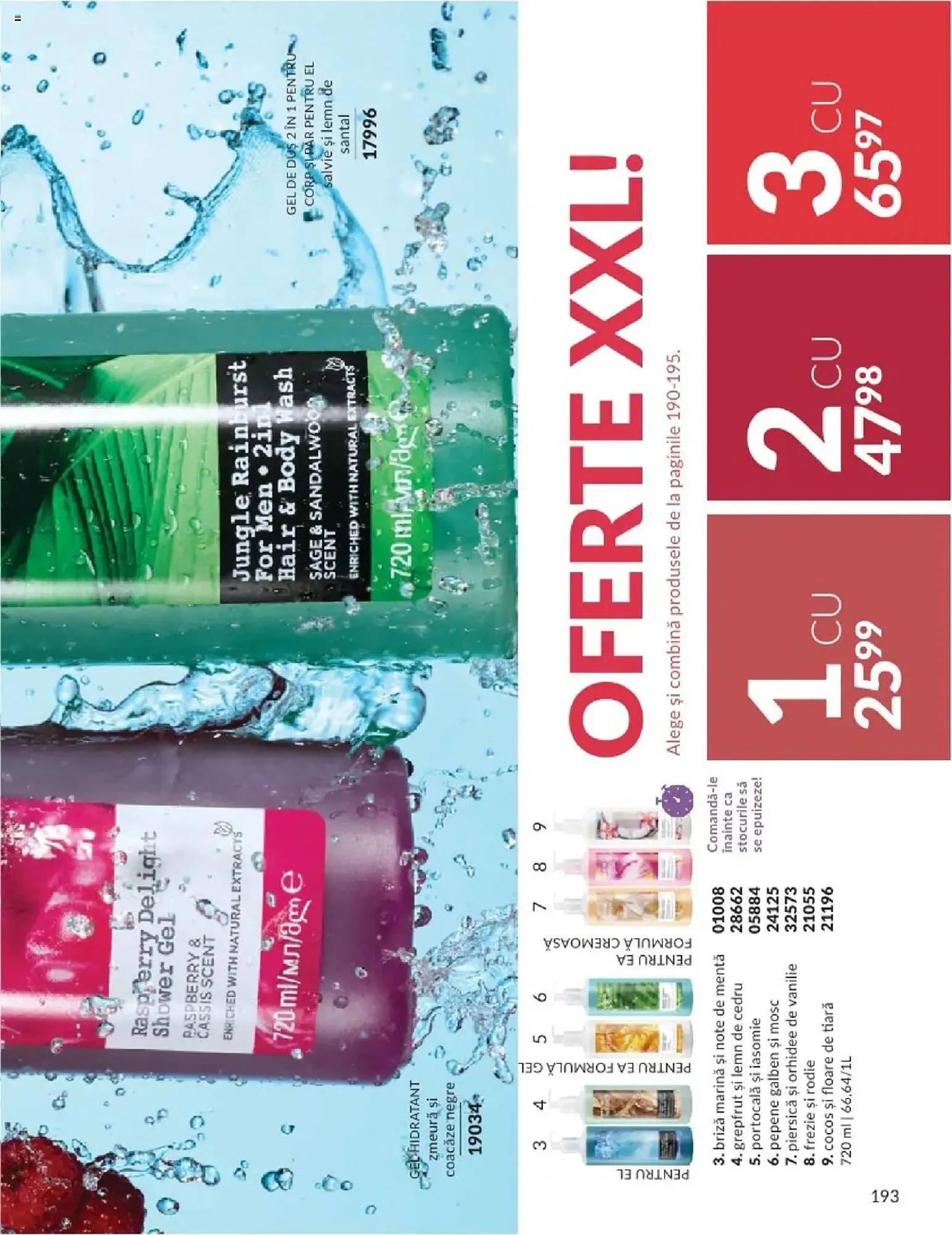 Catalog Catalog Avon de la 1 aprilie până la 30 aprilie 2025 - Revista Pagina 193