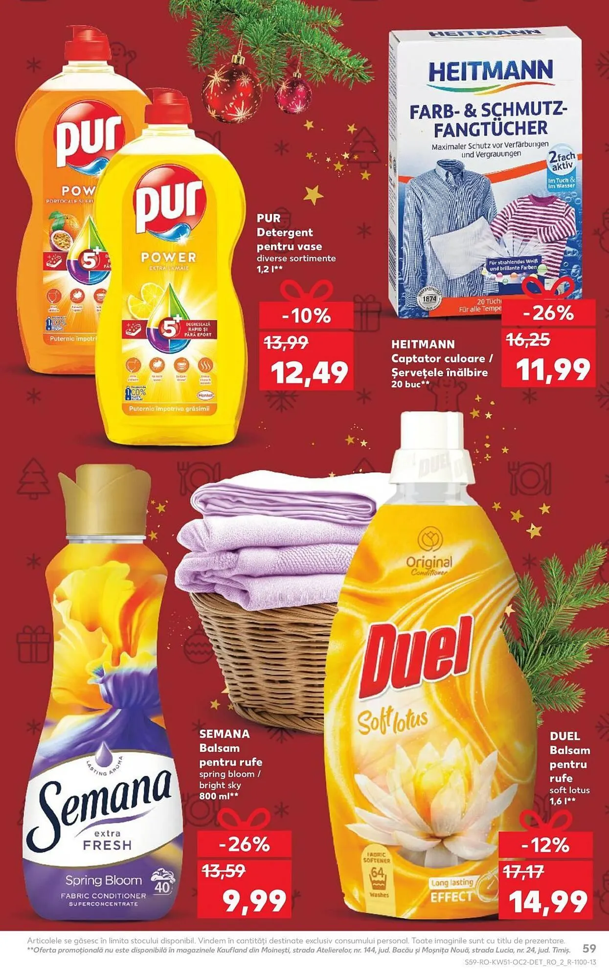 Catalog Catalog Kaufland de la 17 decembrie până la 23 decembrie 2025 - Revista Pagina 59