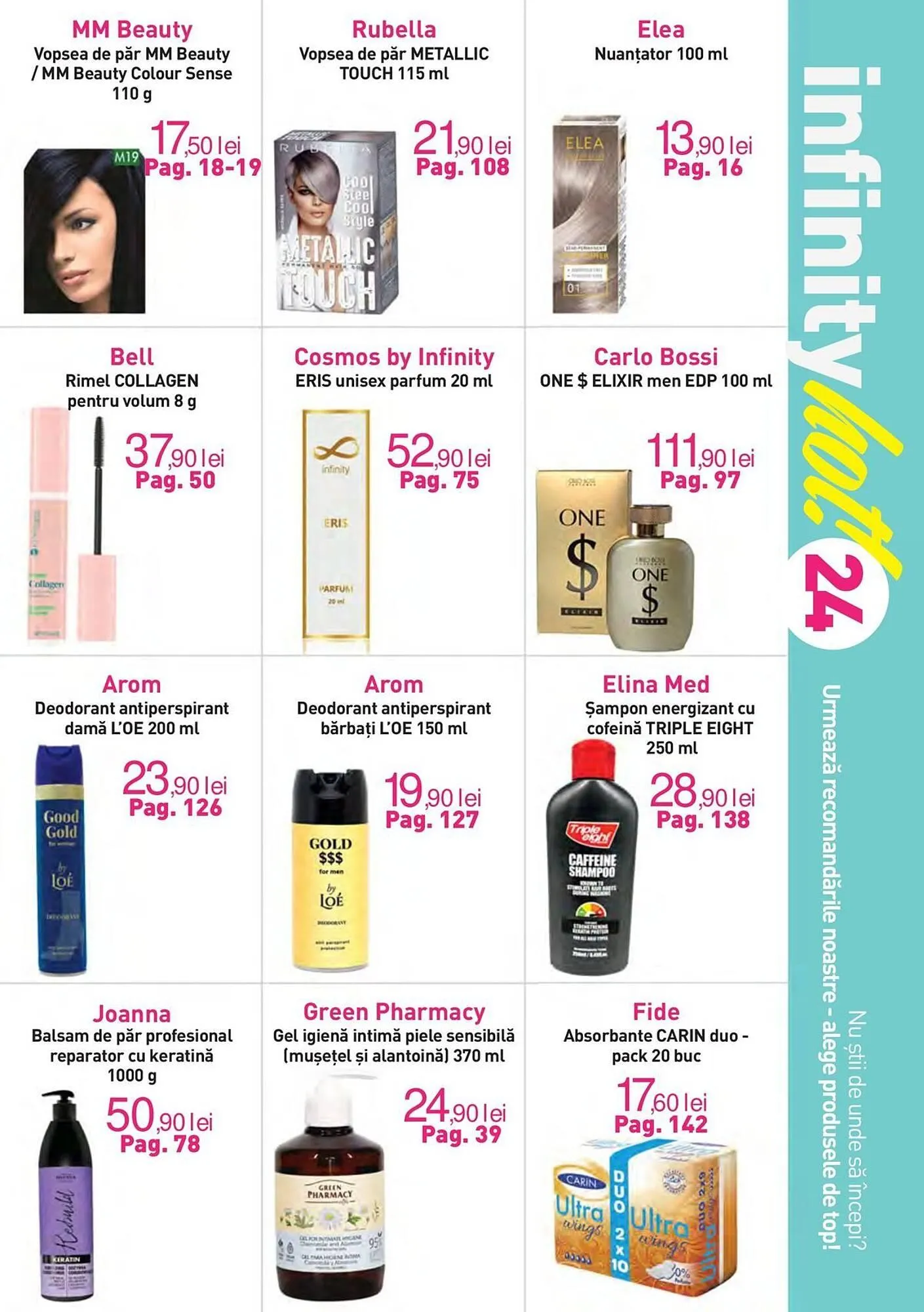 Catalog Catalog Infinity de la 1 aprilie până la 30 iunie 2025 - Revista Pagina 12