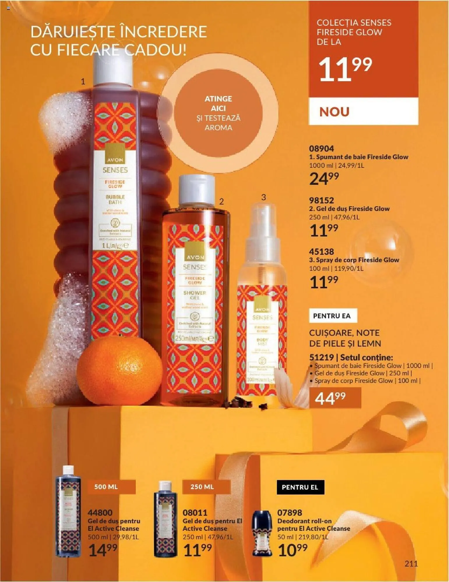 Catalog Avon catalog de la 1 octombrie până la 31 octombrie 2023 - Revista Pagina 213