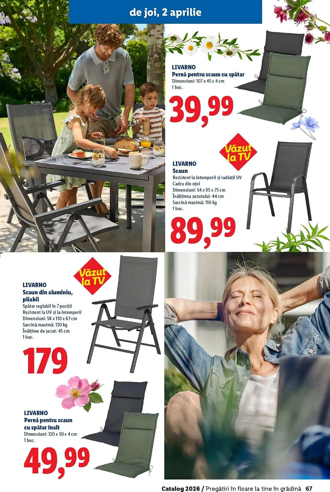 Catalog Catalog Lidl de la 18 februarie până la 5 aprilie 2026 - Revista Pagina 67