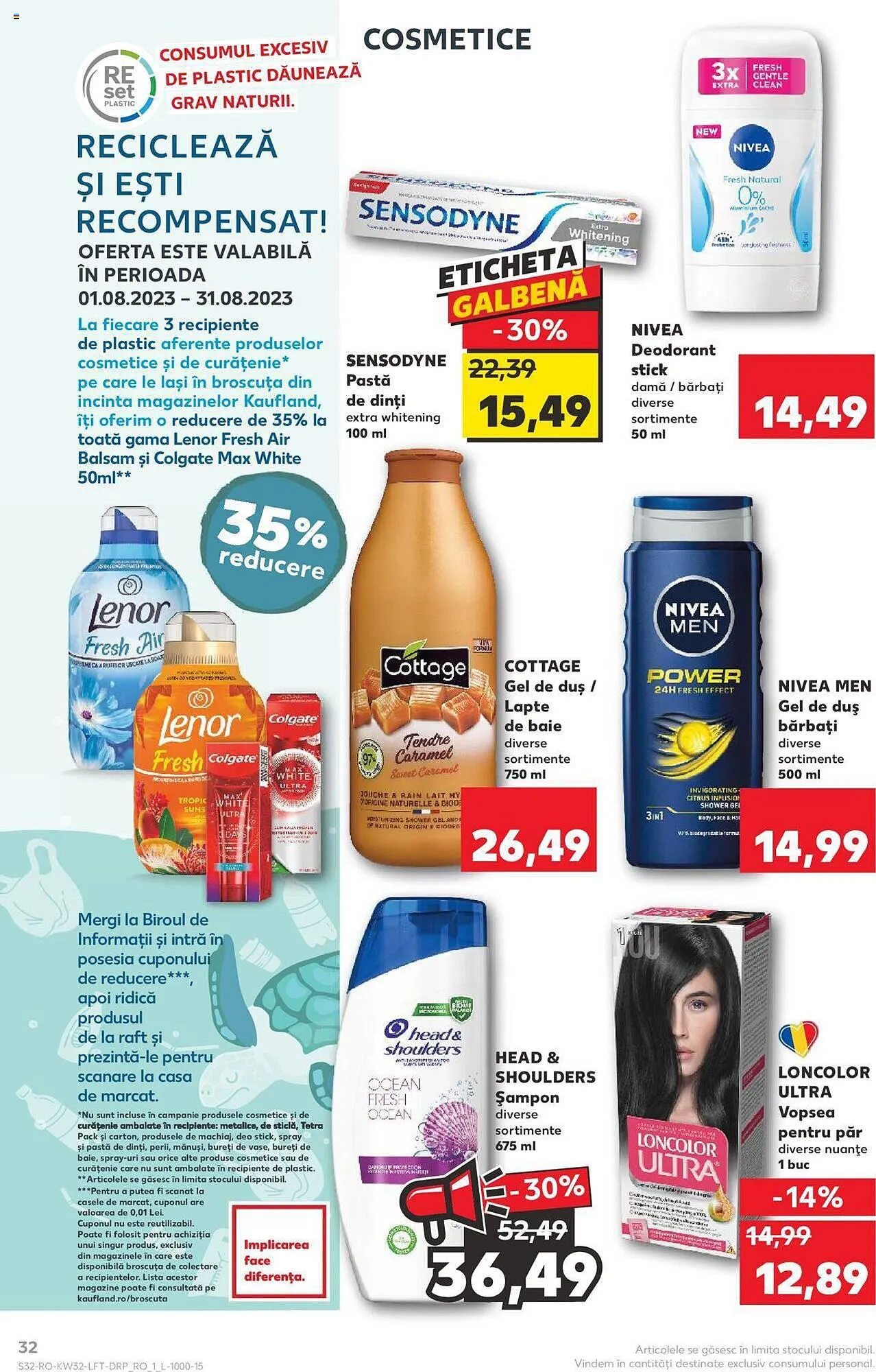 Catalog Kaufland catalog de la 9 august până la 15 august 2023 - Revista Pagina 32