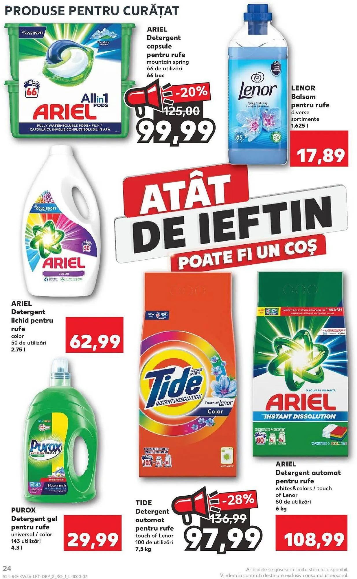 Catalog Kaufland catalog de la 6 septembrie până la 12 septembrie 2023 - Revista Pagina 24