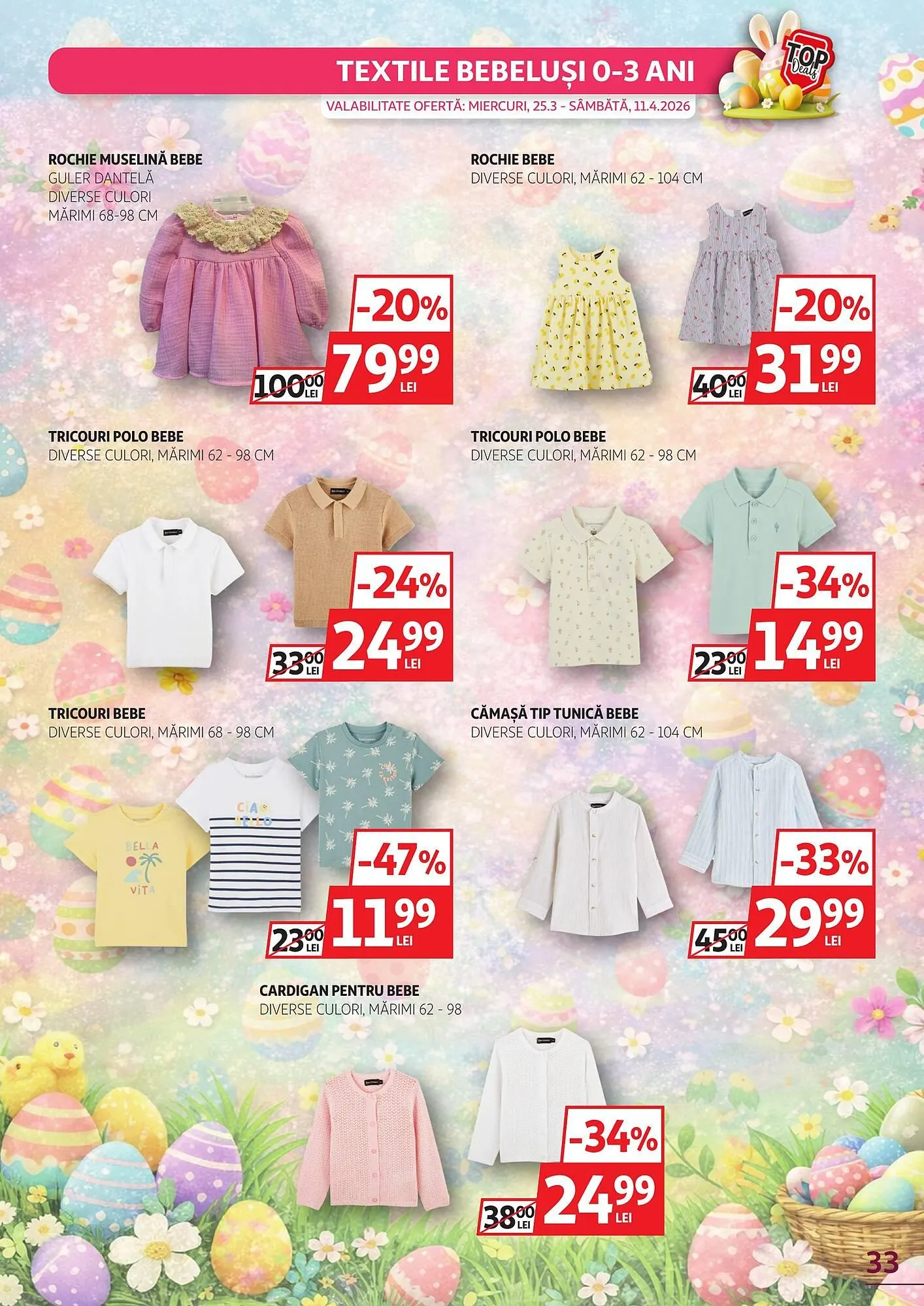 Catalog Catalog Auchan de la 25 martie până la 11 aprilie 2026 - Revista Pagina 33