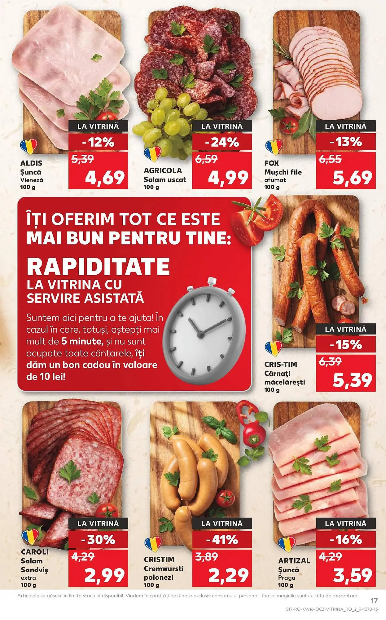 Catalog Catalog Kaufland de la 15 aprilie până la 21 aprilie 2026 - Revista Pagina 17