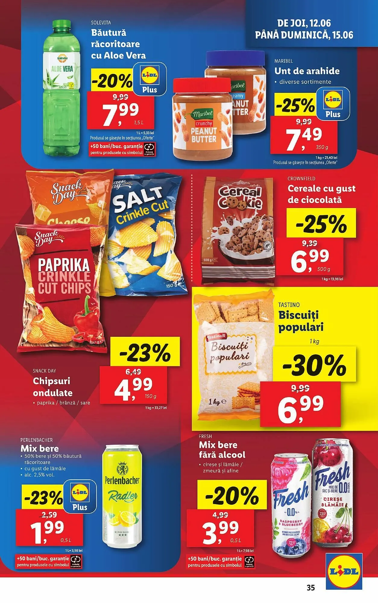 Catalog Catalog Lidl de la 9 iunie până la 15 iunie 2025 - Revista Pagina 35