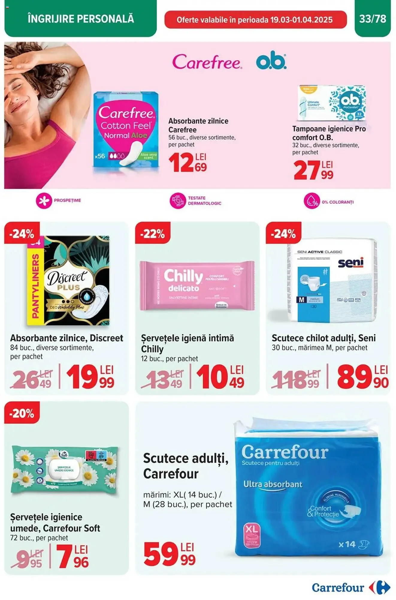 Catalog Catalog Carrefour de la 26 martie până la 1 aprilie 2025 - Revista Pagina 34