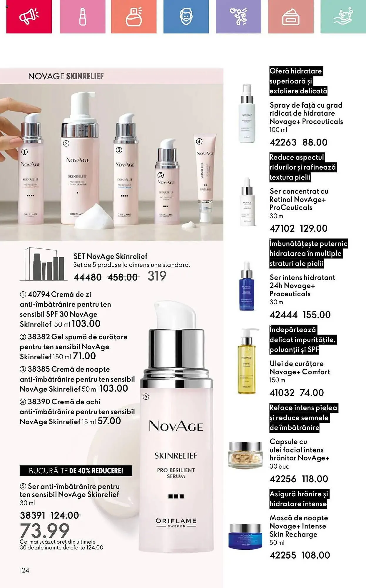 Catalog Catalog Oriflame de la 6 iulie până la 26 iulie 2025 - Revista Pagina 124