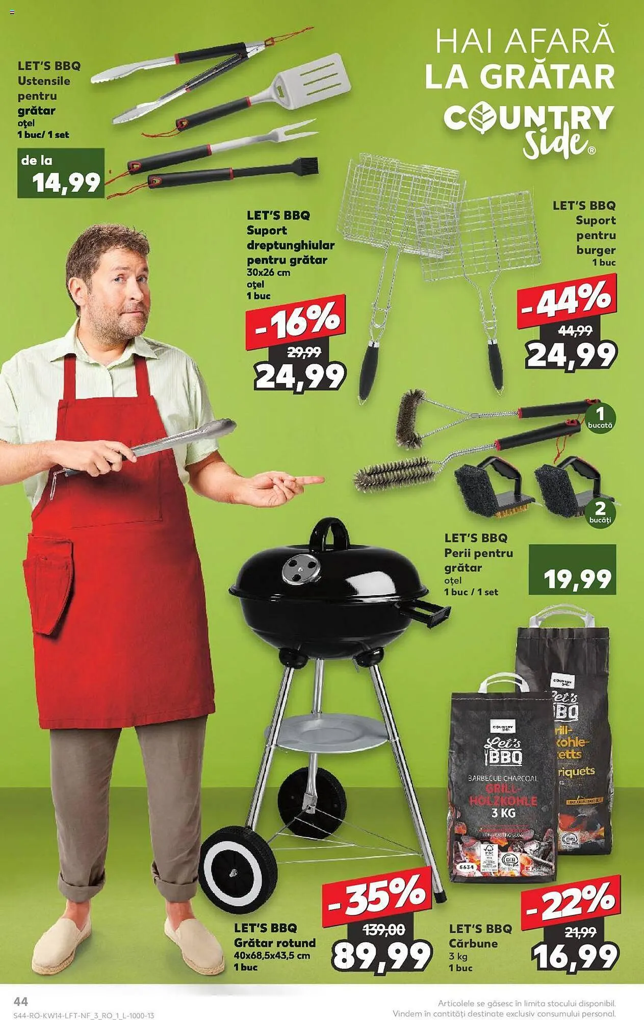 Catalog Kaufland catalog de la 3 aprilie până la 9 aprilie 2024 - Revista Pagina 44