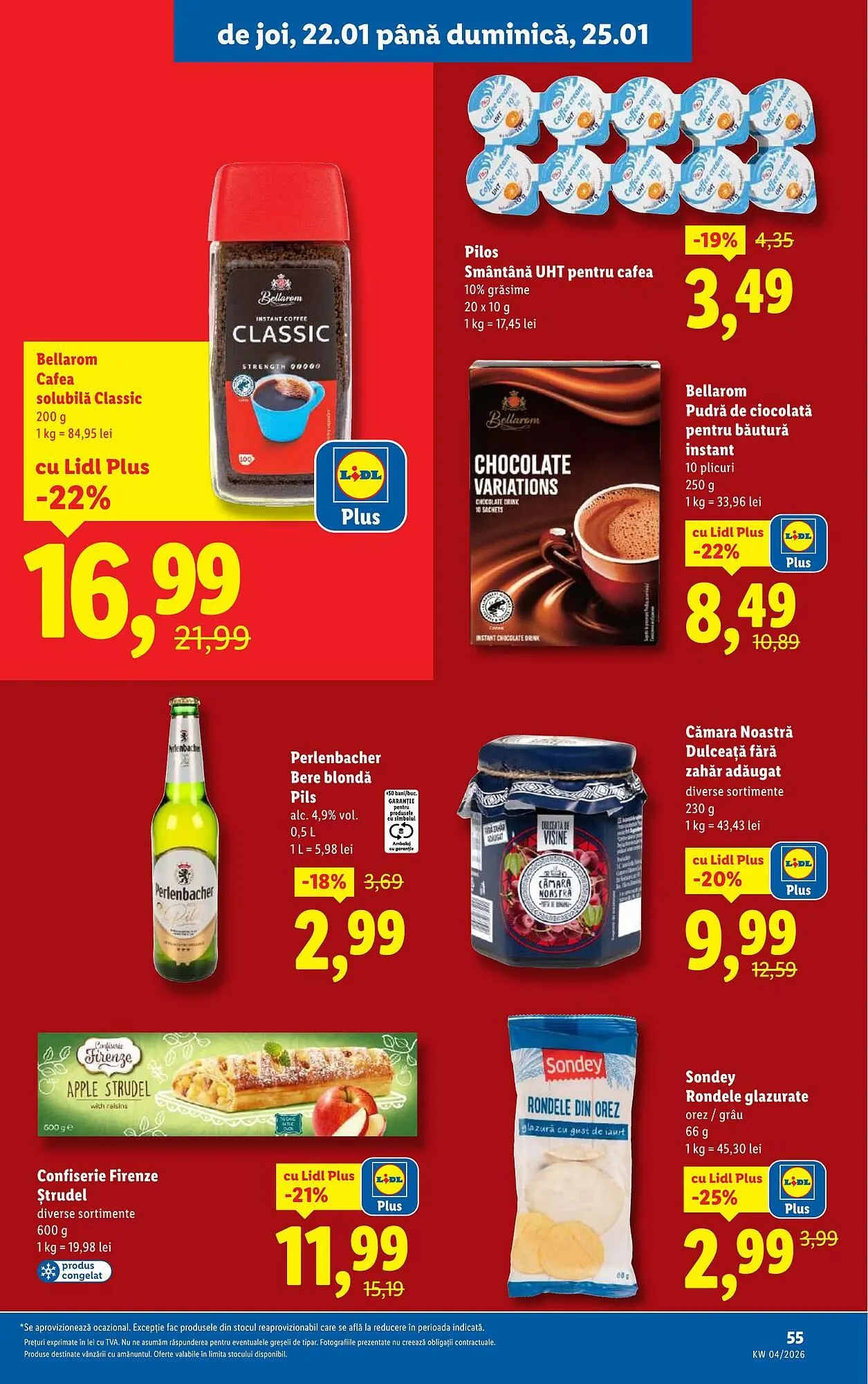 Catalog Catalog Lidl de la 19 ianuarie până la 25 ianuarie 2026 - Revista Pagina 55
