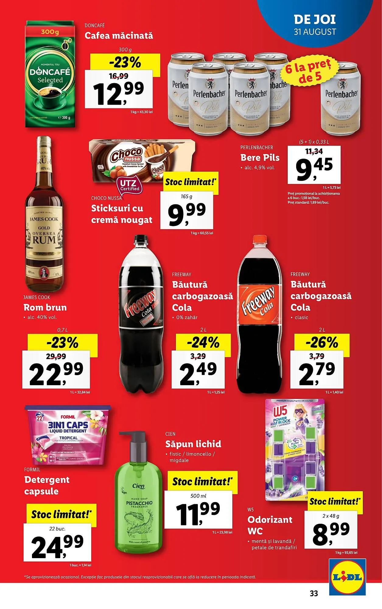 Catalog Lidl catalog de la 28 august până la 3 septembrie 2023 - Revista Pagina 33