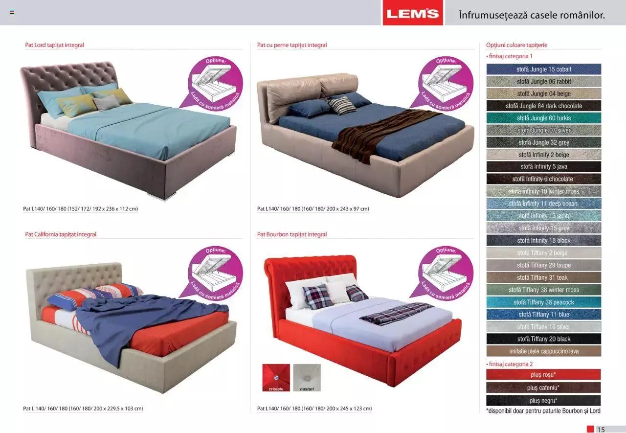 Catalog Lem’s - Dormitor Miracco de la 1 septembrie până la 31 decembrie 2023 - Revista Pagina 15