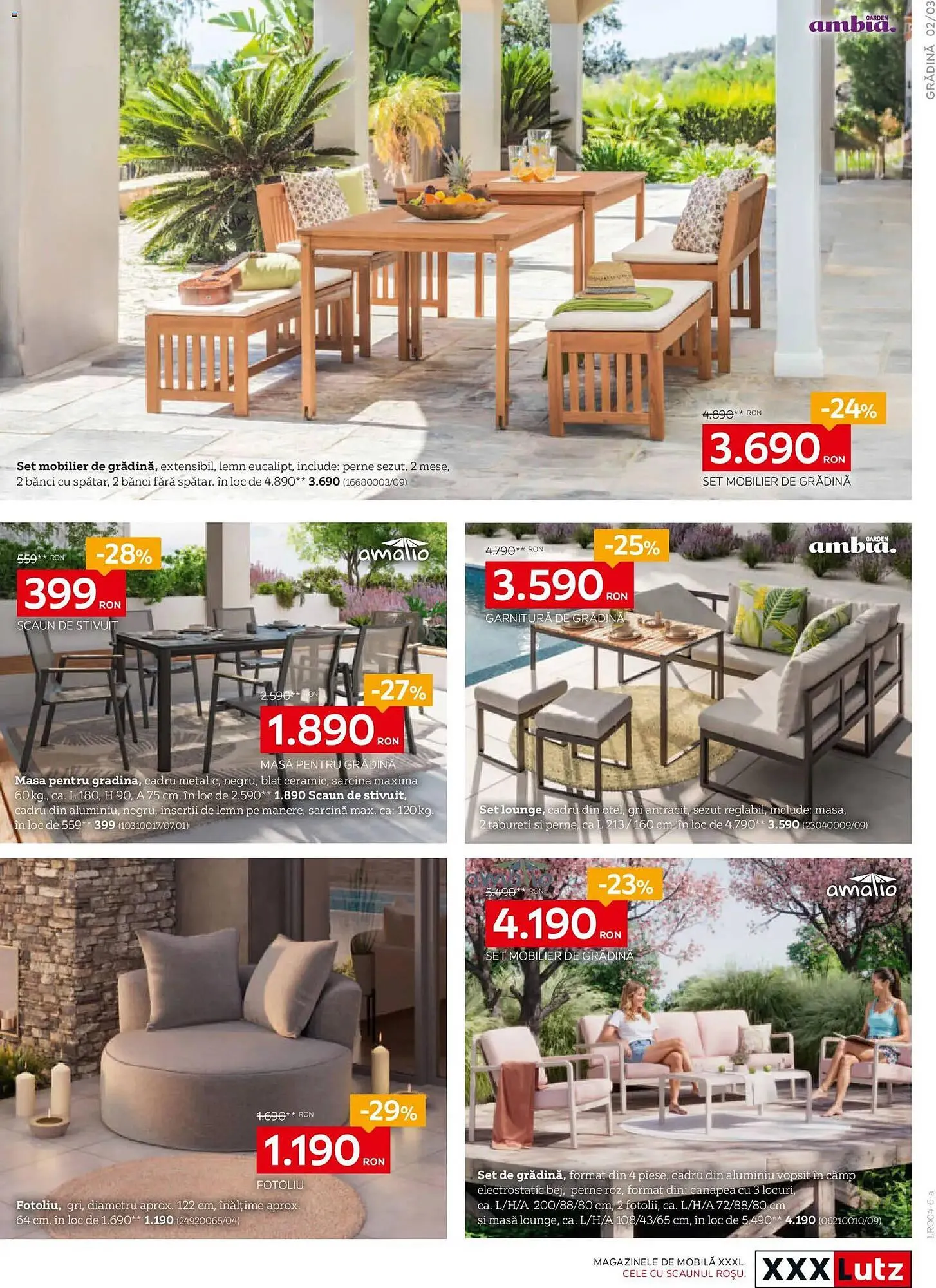 Catalog Catalog XXXLutz de la 5 aprilie până la 3 mai 2026 - Revista Pagina 3